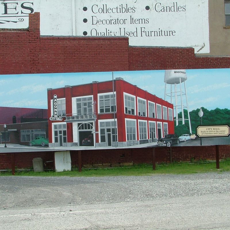 Wagoner City Hall Mural Oklahoma's Official Travel